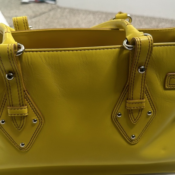 Cole haan mustered yellow shoulder bag - Picture 9 of 16